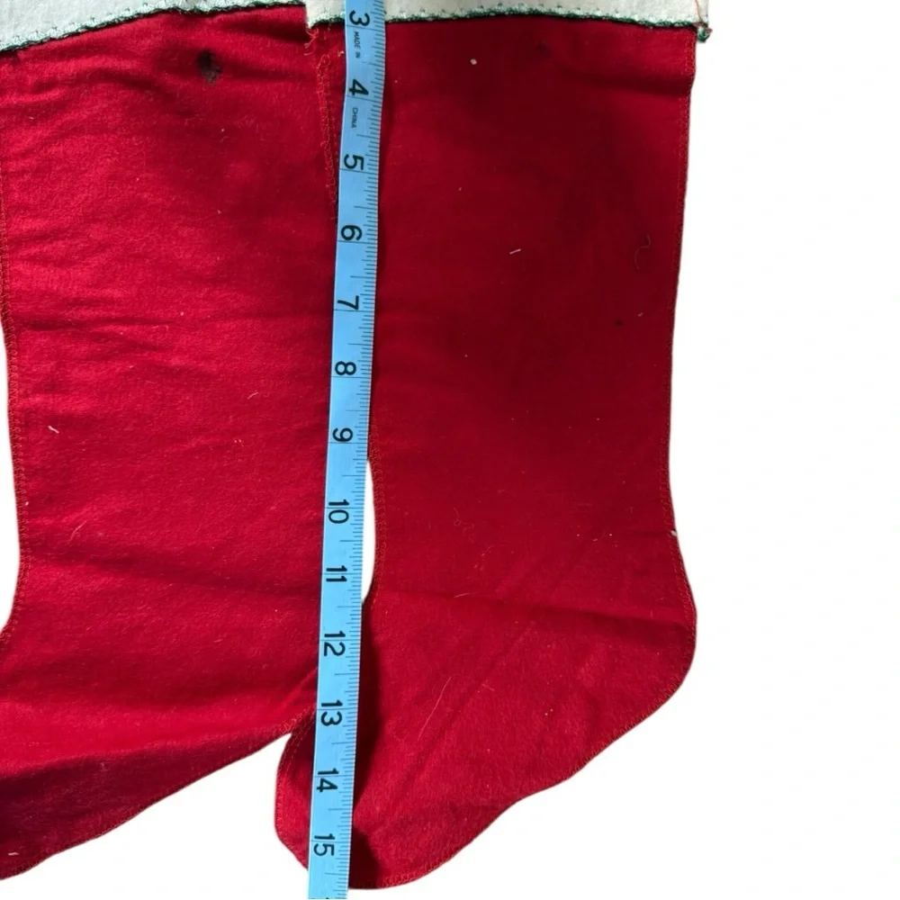 Vintage Christmas Stockings Set‎ of Two